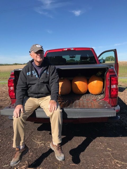 Will Kuchta on a truck